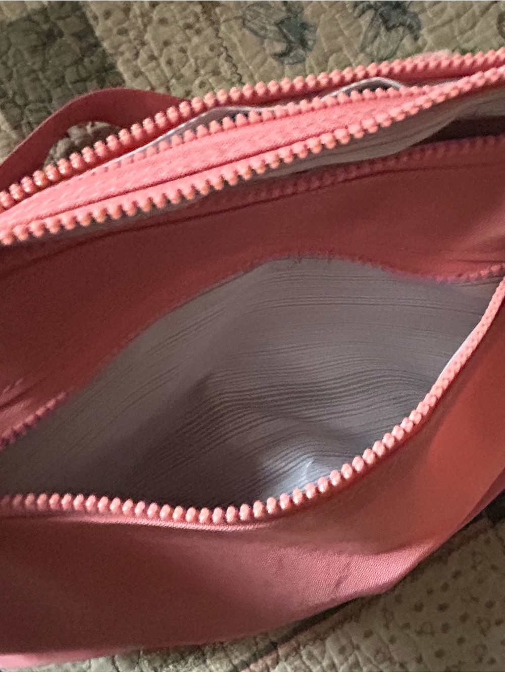 Kipling Rose Pink Nylon Crossbody Bag with Front Zip Pockets - Picture 11 of 13